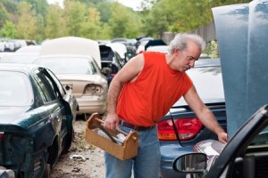 Using a Salvage Yard for your Car Part Acquisition